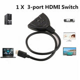 4K 3-Port HDMI Switch / Splitter