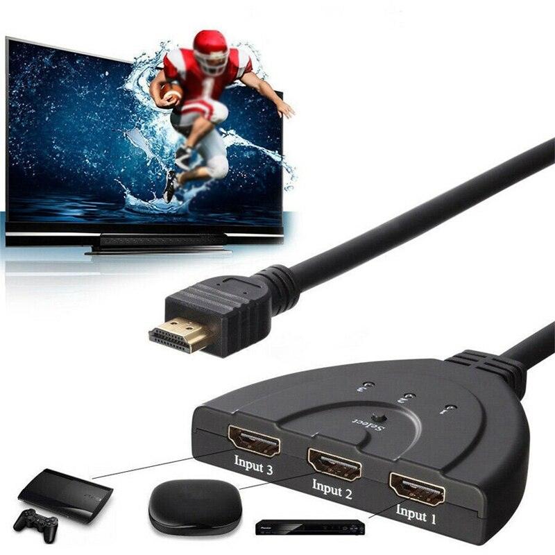 4K 3-Port HDMI Switch / Splitter