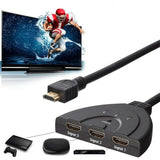 4K 3-Port HDMI Switch / Splitter