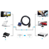 HDMI to VGA Adapter Cable - 1080p