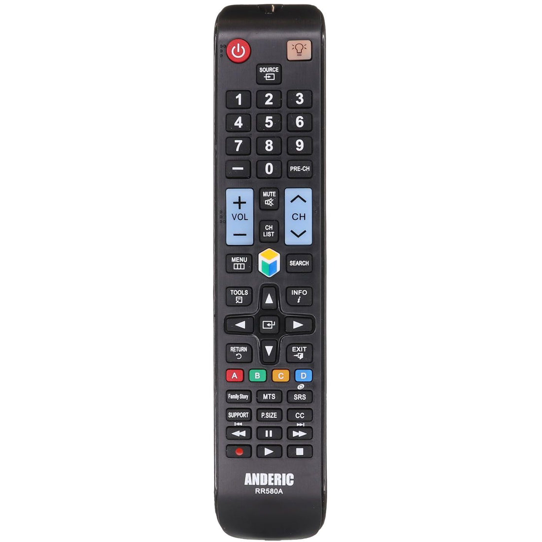 Anderic RR580A Replacement Smart TV Remote Control for Samsung AA59 - 00580A and All Similar Models - IR