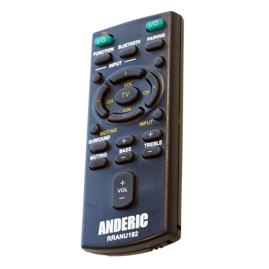 Anderic RRANU192 Replacement Remote Control for Sony Sound Bar - RM - ANU192, RM - ANU160, RMT - AH101U, RM