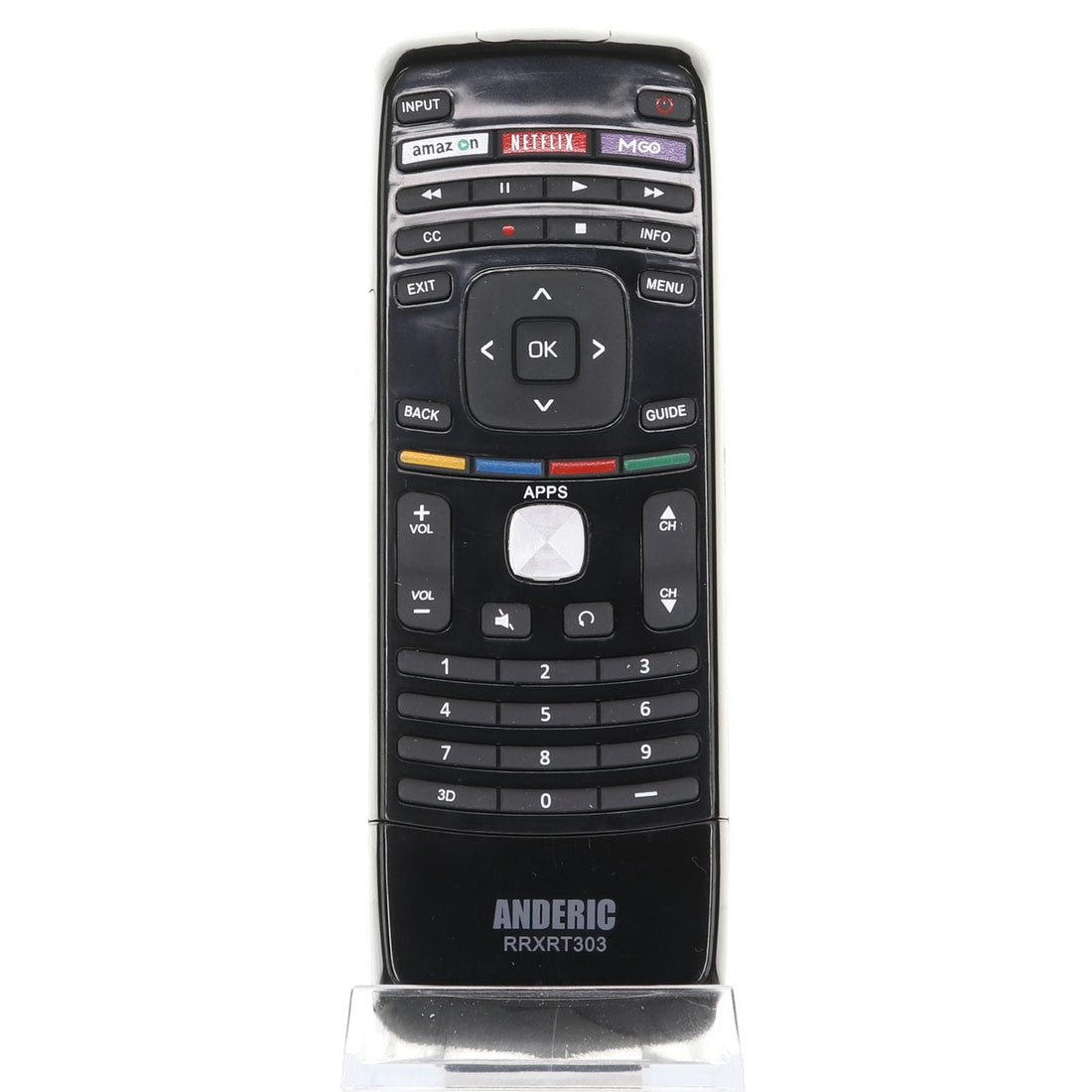 Anderic RRXRT112 Replacement Remote Control for Vizio TV - XRT112