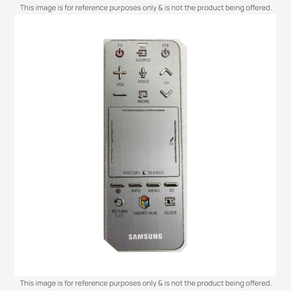 Replacement Samsung AA59 - 00766A TV Remote Control - AA5900766A [SR7557, No Voice / Touch Pad]