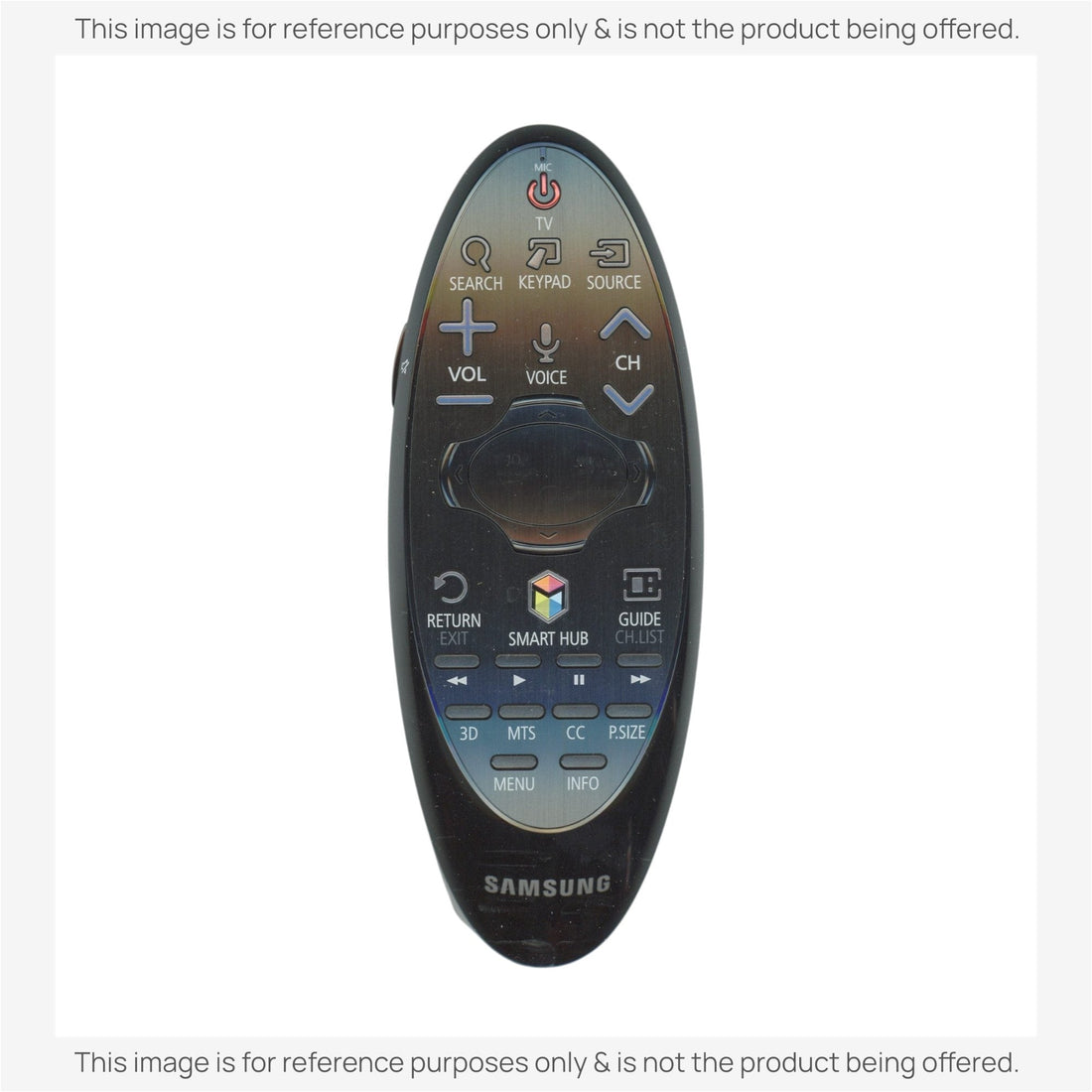 Replacement Samsung BN59 - 01182M Smart TV Remote Control with Cursor - BN5901182M [SR7557, No Voice]