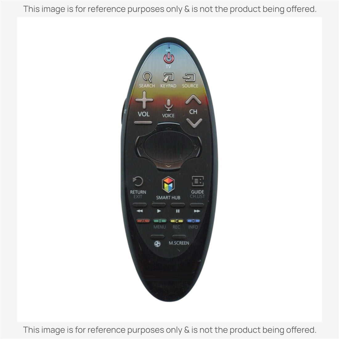 Replacement Samsung BN59 - 01185S Smart TV Remote Control with Cursor - BN5901185S [SR7557, No Voice]
