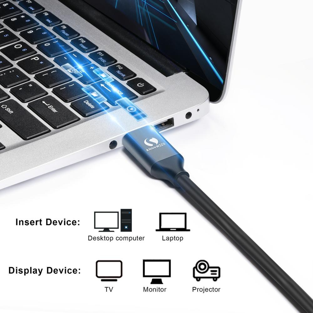 DisplayPort to HDMI 4K Adapter Cable
