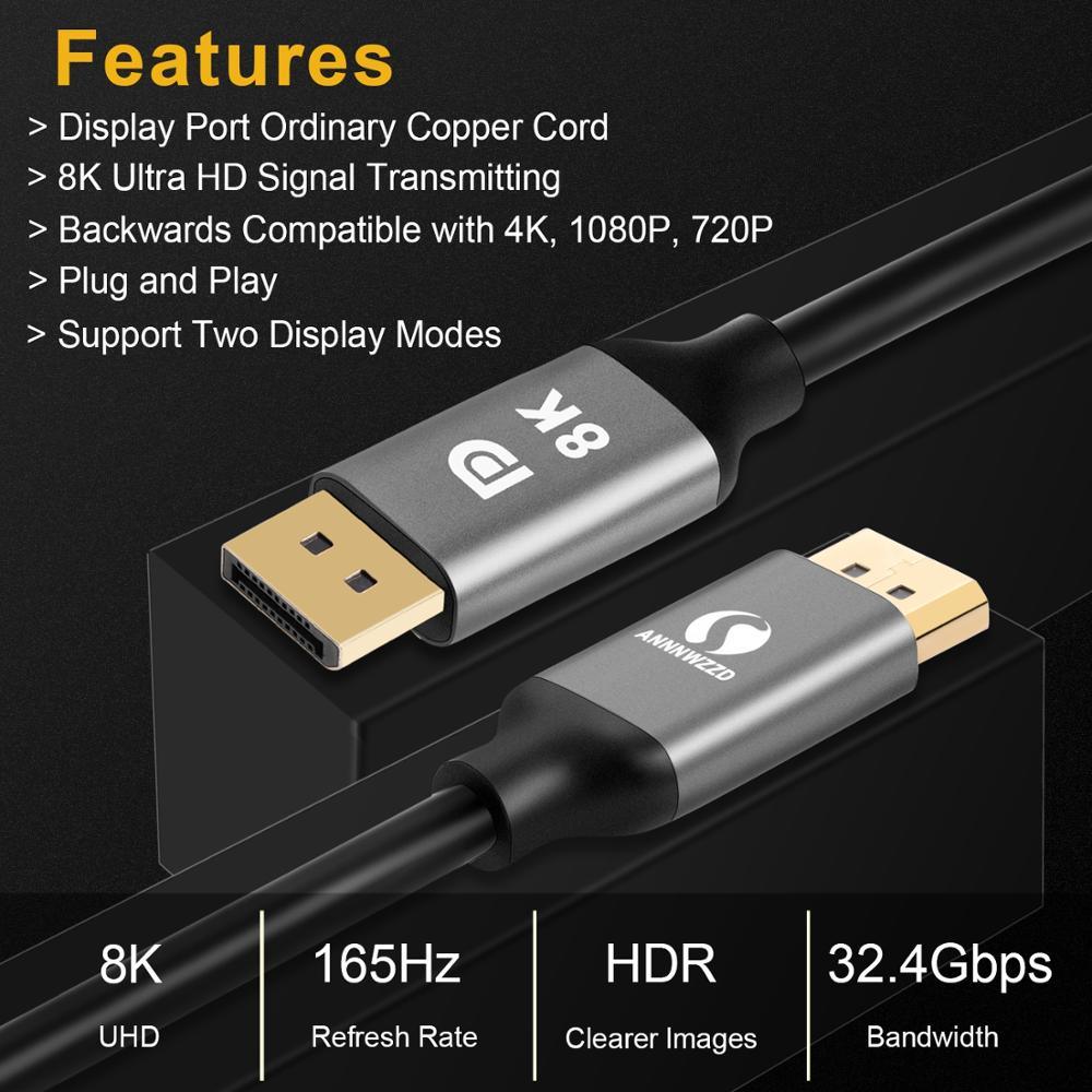 DisplayPort to HDMI 4K Adapter Cable