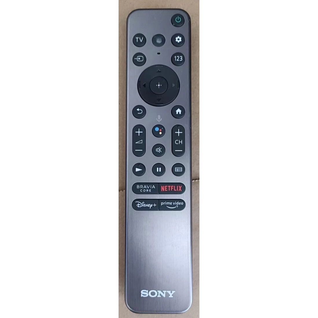 Sony RMF - TX900U Smart TV Google Remote Control with Voice - 4K HDR - OLED - Bravia Core - Netflix - Disney +