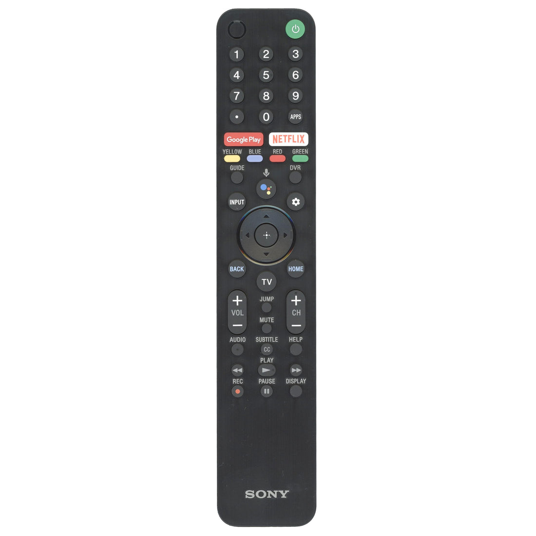 Sony RMF - TX500U SMART TV Remote Control - Voice - Google Play - Netflix - 1 - 493 - 552 - 12