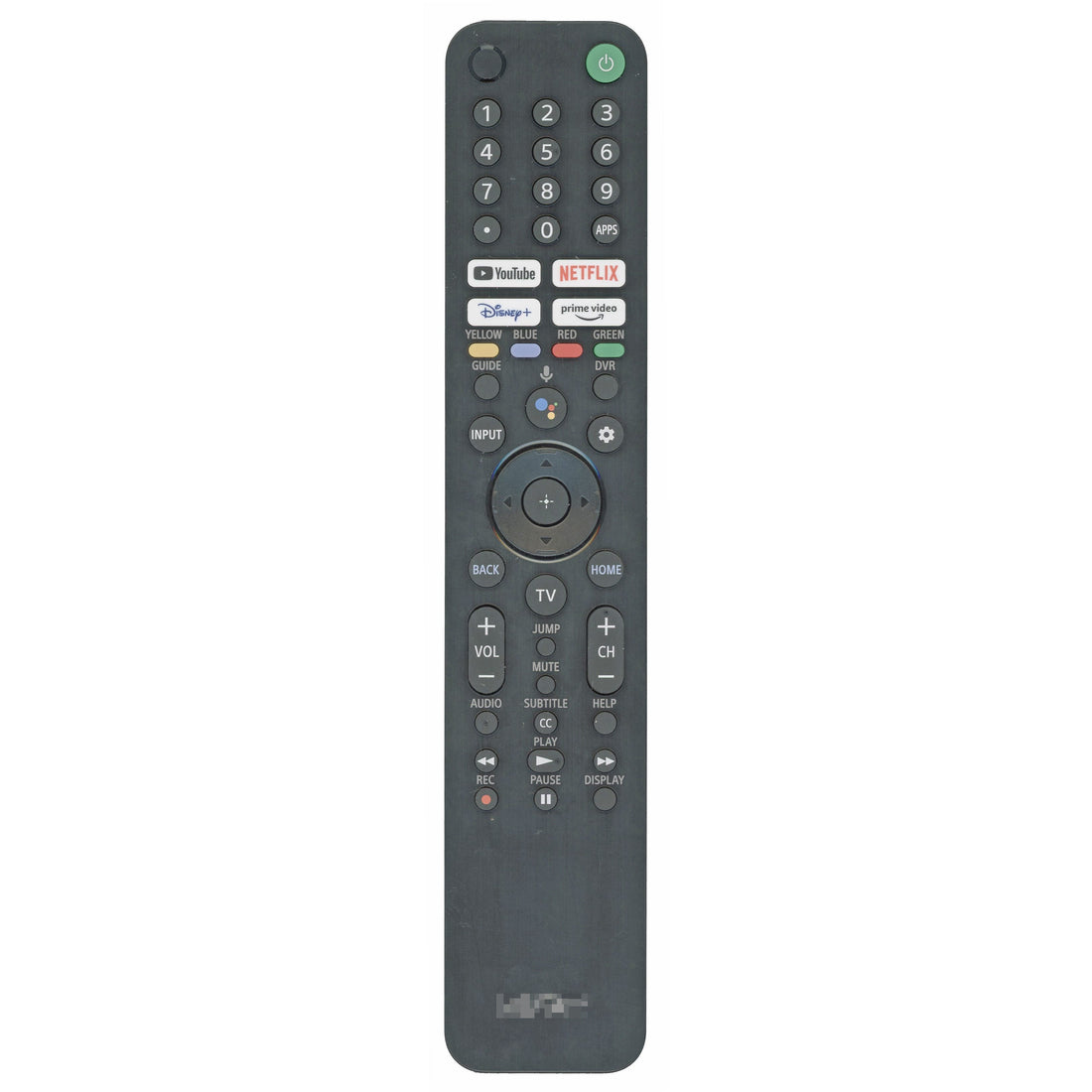 Sony RMF - TX600U Smart TV Remote Control - Voice - Metal Front - 1 - 493 - 546 - 11