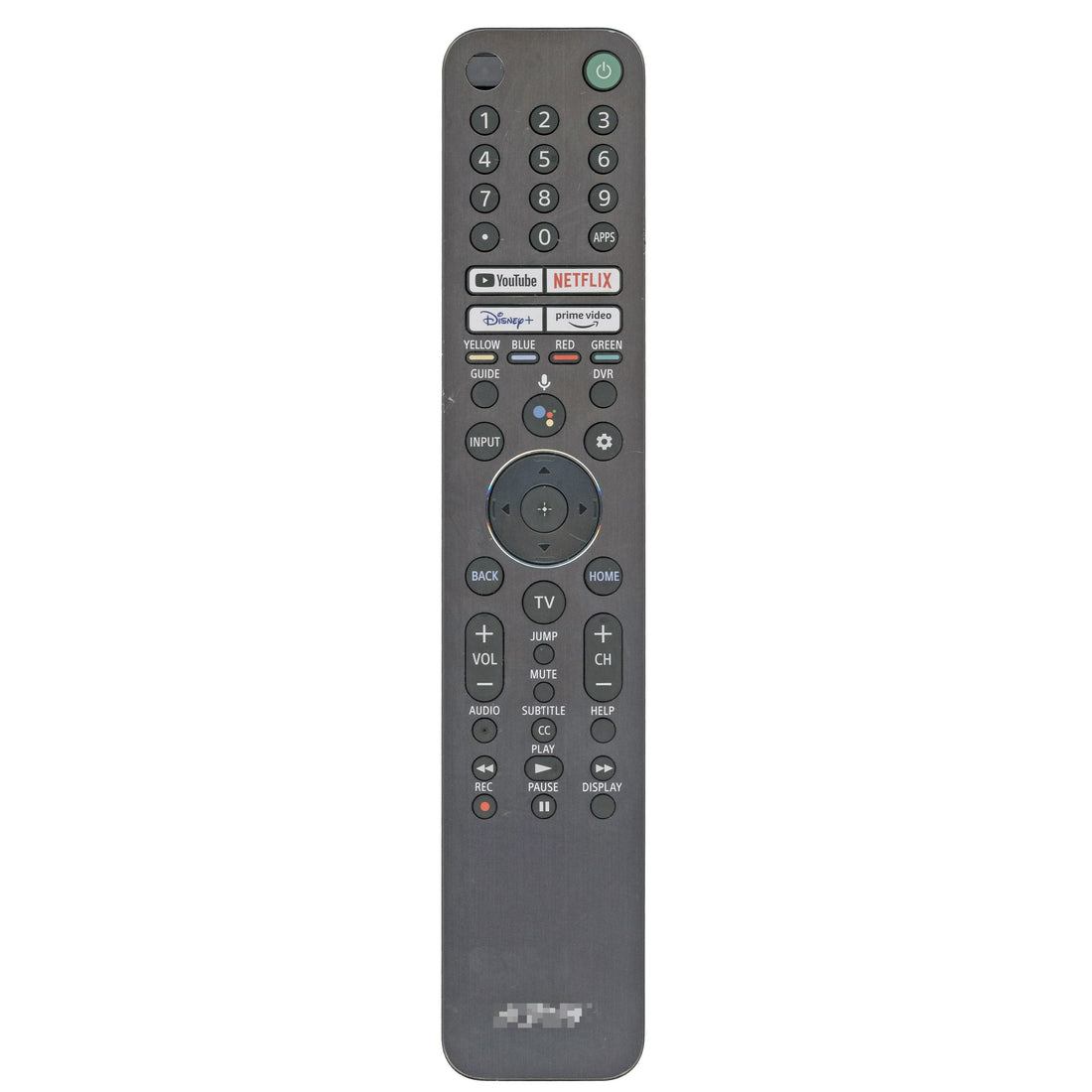 Sony RMF - TX600U Smart TV Remote Control - Voice - Metal Front - 1 - 493 - 546 - 11