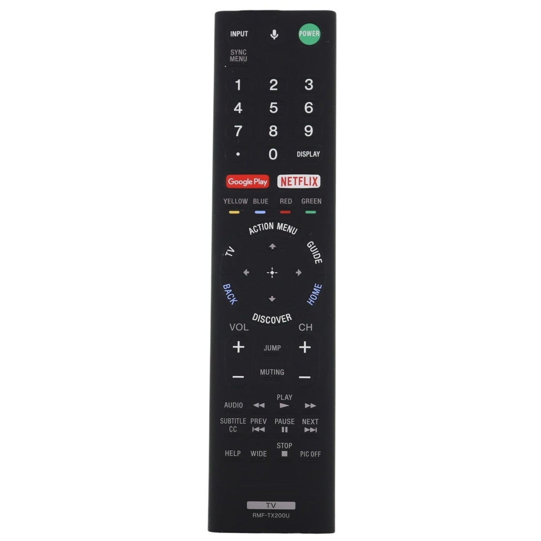 Sony RMF - TX200U Smart Google TV Remote Control - RF - Voice - 1 - 493 - 127 - 11 / 1 - 493 - 127 - 21