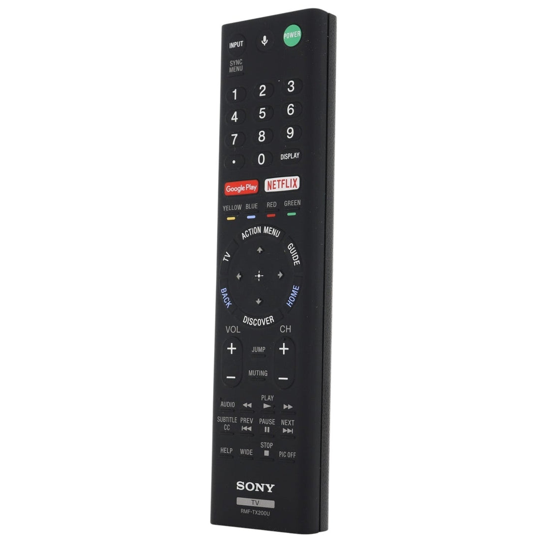 Sony RMF - TX200U Smart Google TV Remote Control - RF - Voice - 1 - 493 - 127 - 11 / 1 - 493 - 127 - 21