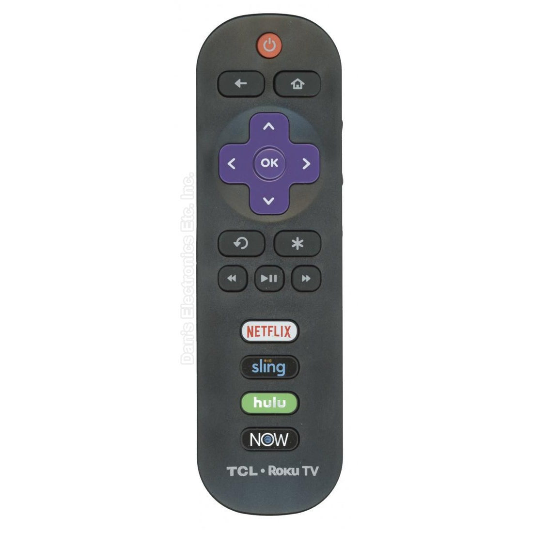 TCL RC280 2019 Roku TV Remote Control - 06 - IRPT20 - ARC280J