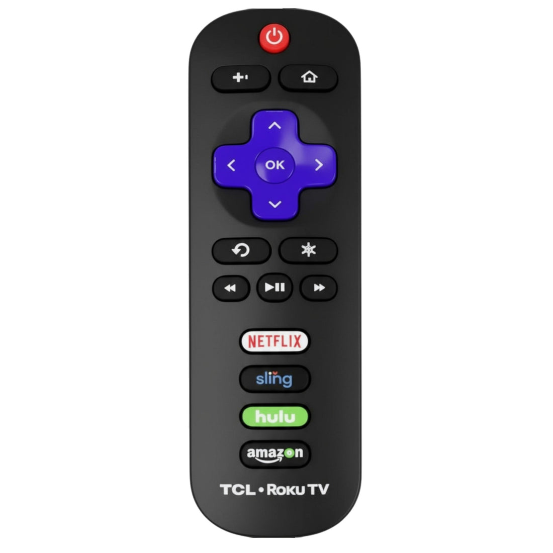 TCL RC280B Roku TV Remote Control - 06 - IRPT20 - NRC280B