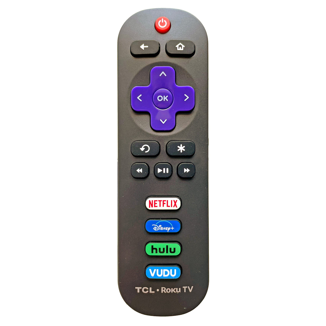 TCL RC280J 2022 Roku TV Remote Control - 06 - IRPT20 - XRC280J