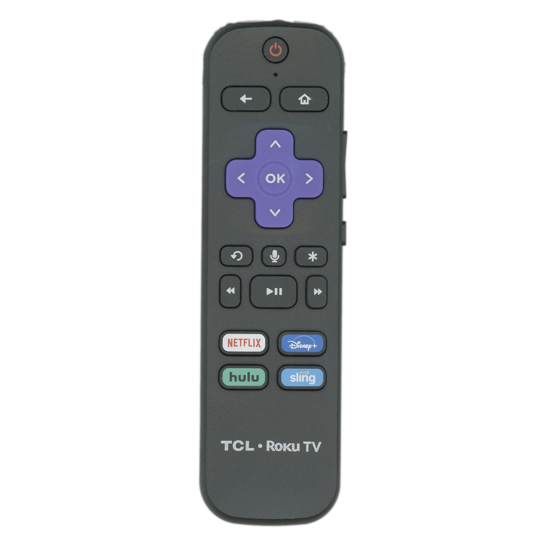 TCL RCEL5 Voice Roku TV Remote Control - 06 - WFZNYY - HRC580