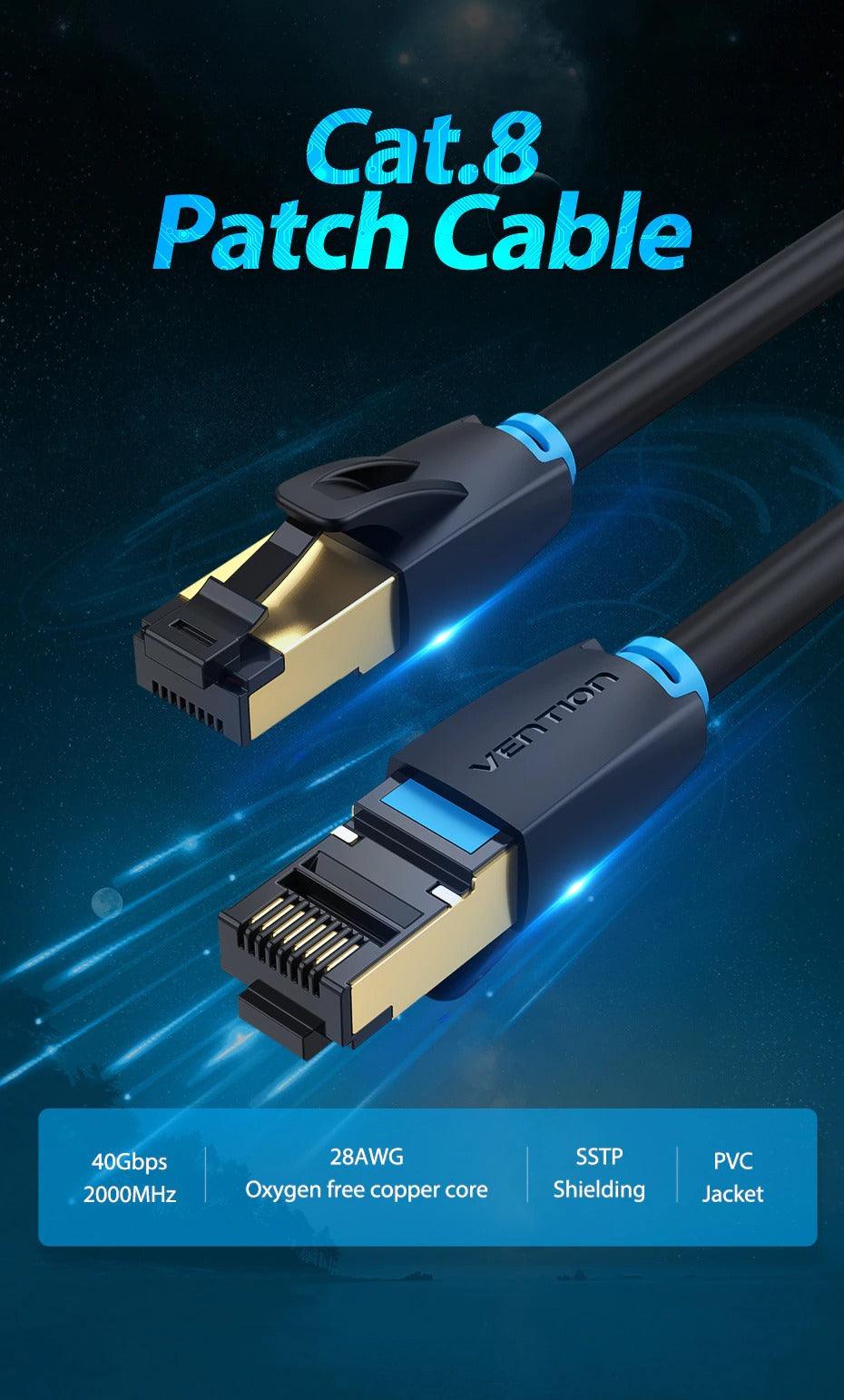 Cat8 Ethernet Network Cable / Adapter