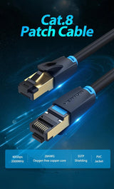 Cat8 Ethernet Network Cable / Adapter