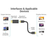 DisplayPort to HDMI 4K Adapter Cable