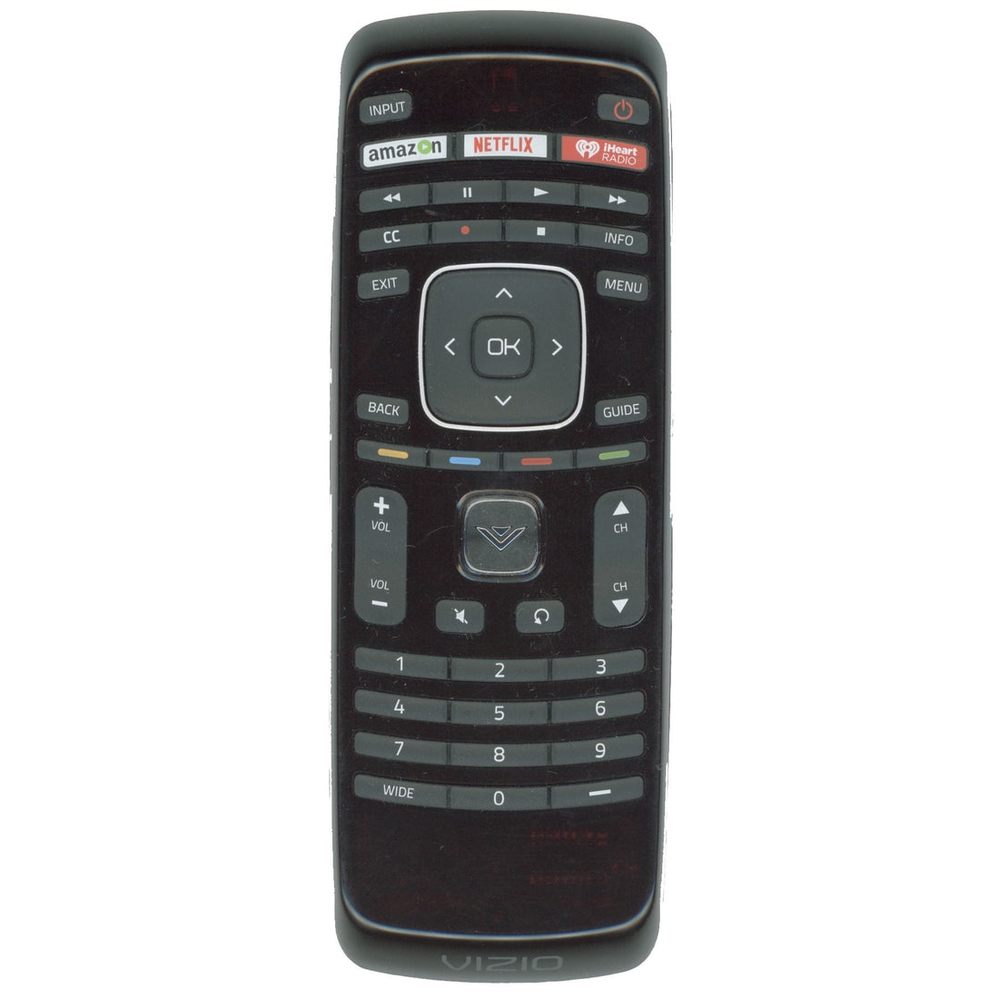 Vizio XRT112 iHeart/ Netflix TV Remote Control