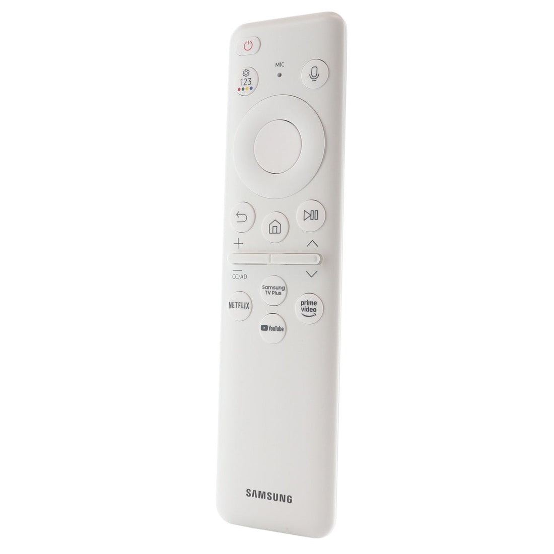 Samsung BN59 - 01494A / TM2361E Eco Smart TV Remote Control - White - Solar Cell - RF and IR - The Frame - 2023